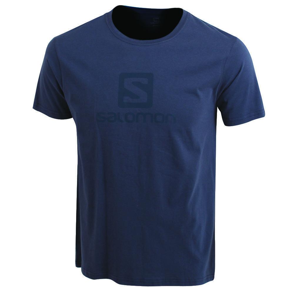 Salomon T-Shirts Herre Mørkeblå - ACHIEVE SS M (GQDJU-9431)